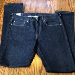 JCrew 484 stretch denim jeans - dark rinse - 32x32